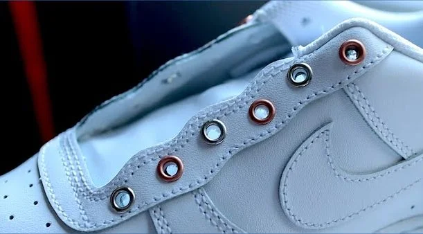 How can eyelet machines improve efficiency in footwear production